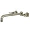 Kingston Brass KS8058ML Wall Mount Tub Faucet, Brushed Nickel KS8058ML - alternate 1